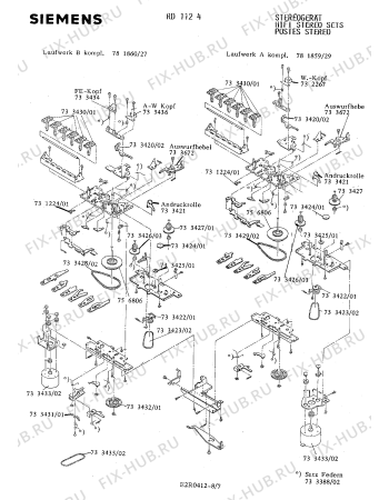 Схема №3 RD1124 с изображением Переключатель для звукотехники Siemens 00733394