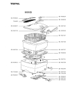 Схема №1 615452 с изображением Ручка для тостера (фритюрницы) Tefal SS-982742