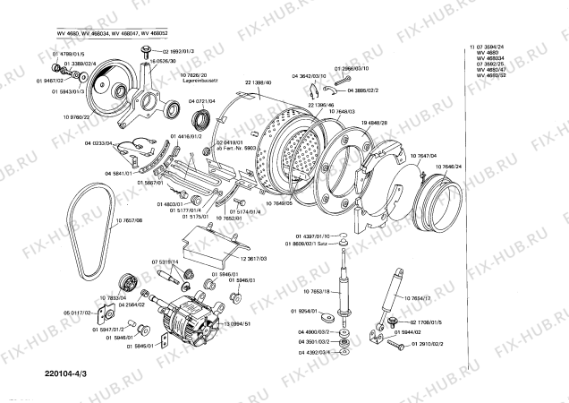 Схема №2 WV800070 с изображением Ручка выбора программ для стиралки Siemens 00041743
