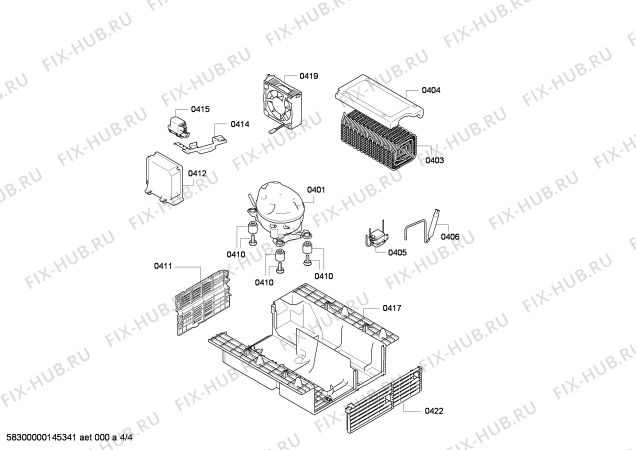 Схема №2 RT287202 с изображением Модуль для холодильника Siemens 00652703