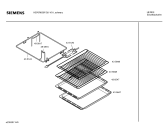 Схема №3 HB76R650F с изображением Фронтальное стекло для электропечи Siemens 00473108