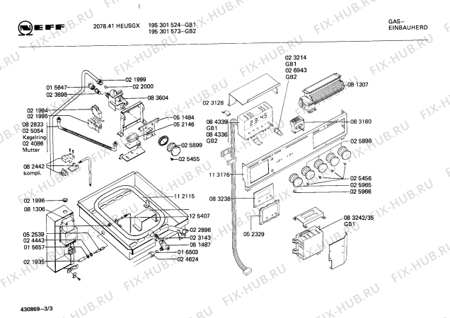 Схема №2 195301977 1078.43HCSGX с изображением Болт для духового шкафа Bosch 00025461