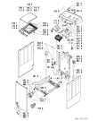 Схема №2 AWV 708/3 с изображением Обшивка для стиралки Whirlpool 481245214038