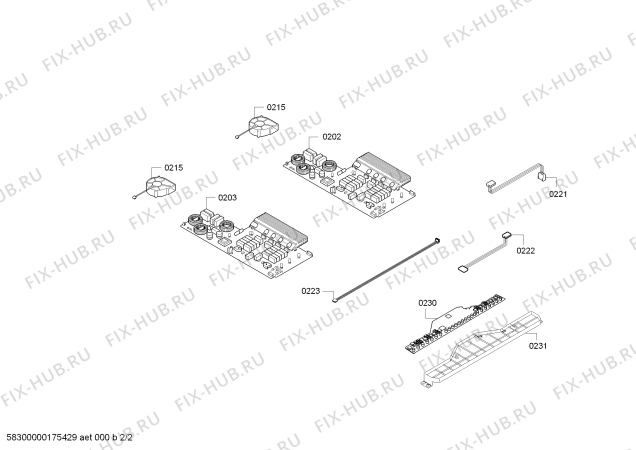 Схема №1 3EB997LQ IH6.1 - Standard с изображением Индукционная конфорка для электропечи Siemens 00672253