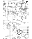 Схема №2 WA 43410-CH с изображением Микропереключатель для стиральной машины Whirlpool 481228218907