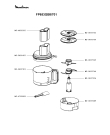 Схема №2 FP652DB7/701 с изображением Двигатель (мотор) для электрокомбайна Moulinex MS-0697478