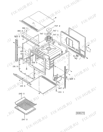 Схема №1 EMZP 3485 WS с изображением Электрорегулятор для плиты (духовки) Whirlpool 481927328491