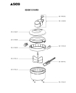 Схема №1 IG500131/6R0 с изображением Мотор для фризера Seb SS-193606