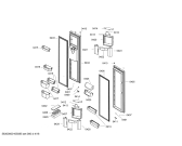 Схема №8 SK535263 с изображением Решетка для холодильника Bosch 00433919