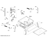 Схема №3 SGS84E62EU с изображением Передняя панель для посудомоечной машины Bosch 00708577