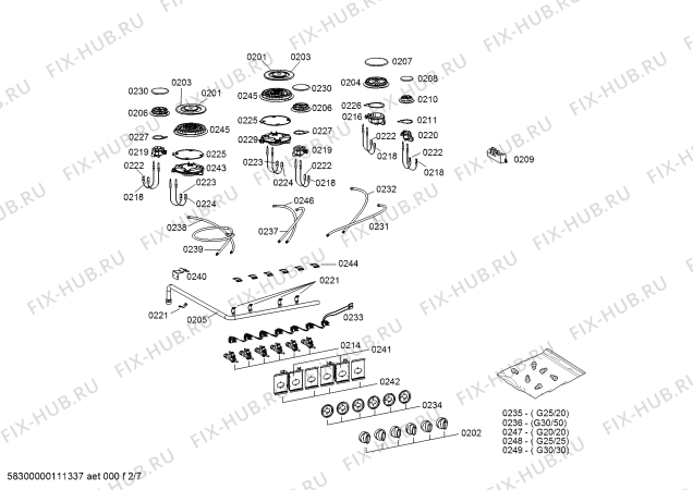 Схема №4 F3430N0NL Neff с изображением Нижний нагревательный элемент для плиты (духовки) Bosch 00446621