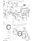 Схема №1 AWO 5145 с изображением Декоративная панель для стиралки Whirlpool 481245216846