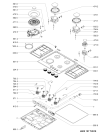 Схема №1 KHMD4 60510 с изображением Трубка подачи газа для духового шкафа Whirlpool 481010772800