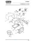 Схема №1 MO607 с изображением Сенсорная панель для свч печи DELONGHI 592179
