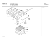 Схема №1 HB74240FF с изображением Крышка для духового шкафа Siemens 00273879