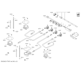 Схема №1 POH616B1TI 3G+1W BO T60R TIGER с изображением Варочная панель для плиты (духовки) Bosch 00771221
