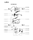 Схема №1 GV7466E0/23 с изображением Рукоятка для утюга (парогенератора) Calor CS-00142800