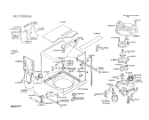 Схема №6 0730102557 2400 с изображением Панель для электропосудомоечной машины Bosch 00111632