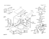 Схема №6 CG2608 CG2602 с изображением Крышка для посудомоечной машины Bosch 00050690