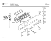 Схема №3 E1941S1 с изображением Панель управления для плиты (духовки) Bosch 00299922