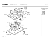 Схема №1 3EI370E с изображением Варочная панель для плиты (духовки) Bosch 00295634