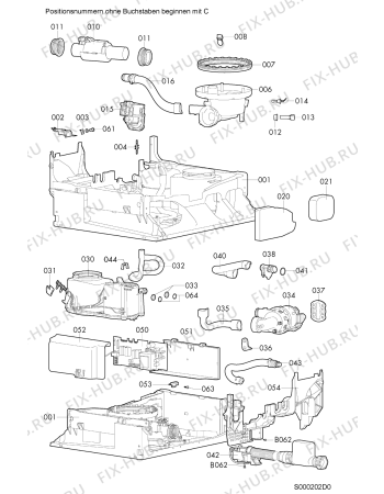 Схема №4 GS 6719/1 IN с изображением Форсунка для электропосудомоечной машины Whirlpool 481236068642
