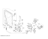 Схема №3 SMU86P35DE, Exclusiv, Made in Germany с изображением Передняя панель для посудомоечной машины Bosch 00790391