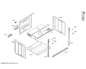 Схема №2 CH110250 с изображением Панель управления для электропечи Bosch 00671665