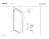 Схема №7 KG66U55 с изображением Панель для холодильника Siemens 00266938