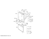 Схема №2 SN629ECSWQ/XEG с изображением Крышка для холодильной камеры Bosch 00242490