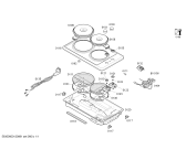 Схема №1 VVK23R3150 ENC.VVK23R3150 2E VI30F с изображением Варочная панель для электропечи Bosch 00669142