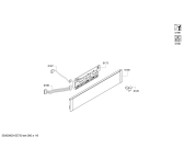 Схема №3 HB77AA550F с изображением Панель управления для плиты (духовки) Siemens 00673830