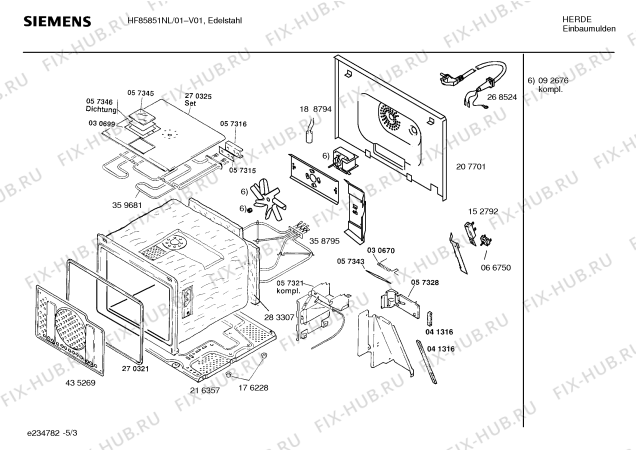 Схема №3 HME9451NL с изображением Рамка для свч печи Bosch 00362379