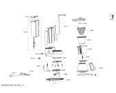 Схема №1 CG7226 с изображением Нижняя часть корпуса для кофеварки (кофемашины) Bosch 12007340