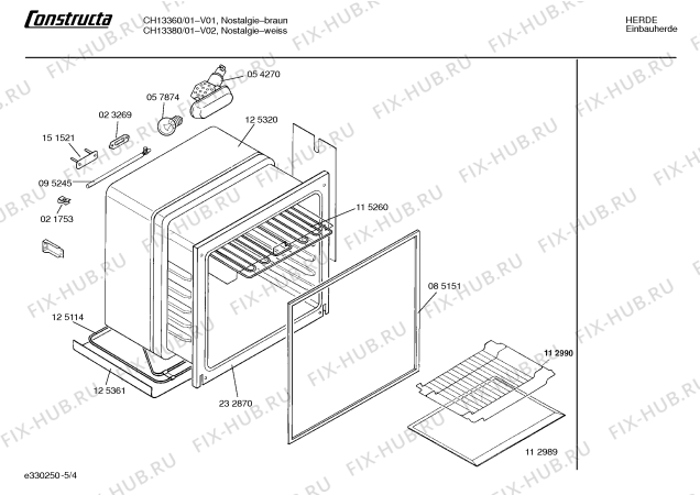 Схема №3 CH13380 с изображением Панель для духового шкафа Bosch 00287082