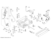Схема №5 SMU53M85SK SuperSilence с изображением Передняя панель для посудомоечной машины Bosch 00746502