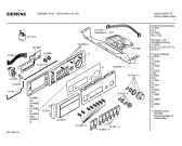 Схема №1 WE61020GB SIWAMAT 6102 с изображением Вкладыш в панель для стиралки Siemens 00296887