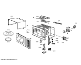 Схема №8 HMB8020 с изображением Модуль для духового шкафа Bosch 00643067