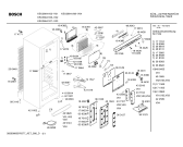 Схема №1 KSU36641 с изображением Дверь для холодильника Bosch 00241671