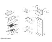Схема №2 PKNT42NW2A с изображением Дверь морозильной камеры для холодильной камеры Bosch 00778186