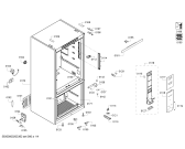 Схема №4 KGN86AI30L, Bosch с изображением Стеклопанель для холодильной камеры Bosch 11021588