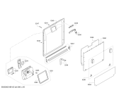 Схема №5 S52L60X0EU с изображением Панель управления для посудомойки Bosch 11010273