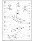 Схема №1 AKM 220/IX с изображением Фиксатор для электропечи Whirlpool 481236068856