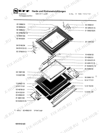 Схема №1 1312141331 1077/411LHCD с изображением Пружина для плиты (духовки) Bosch 00024585