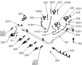 Схема №5 G51CLI1 (465993, 154D.32) с изображением Дверца для электропечи Gorenje 538632