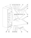 Схема №3 T175GA (F054038) с изображением Крышечка для холодильной камеры Indesit C00265881