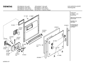 Схема №1 SE54A760 с изображением Передняя панель для посудомойки Siemens 00434652