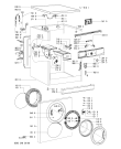 Схема №1 AWO 1200 с изображением Обшивка для стиралки Whirlpool 481245216974