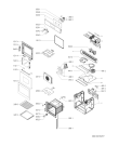 Схема №1 AKZ416/IX/01 с изображением Дверца для духового шкафа Whirlpool 481245059395