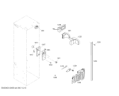 Схема №5 KBUDT4250A 42" SXS REFRIG (SS) DESIGNER HDL с изображением Пенопласт для посудомойки Bosch 00471835